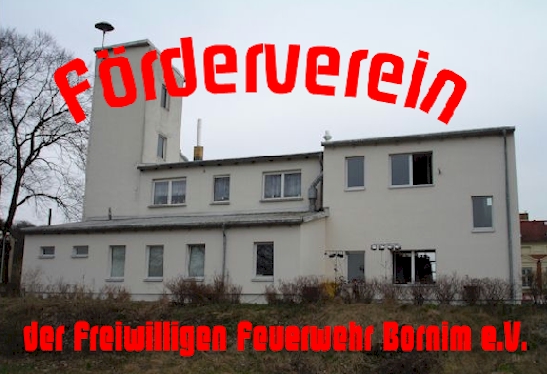 Ger&auml;tehaus der freiwilligen Feuerwehr Bornim